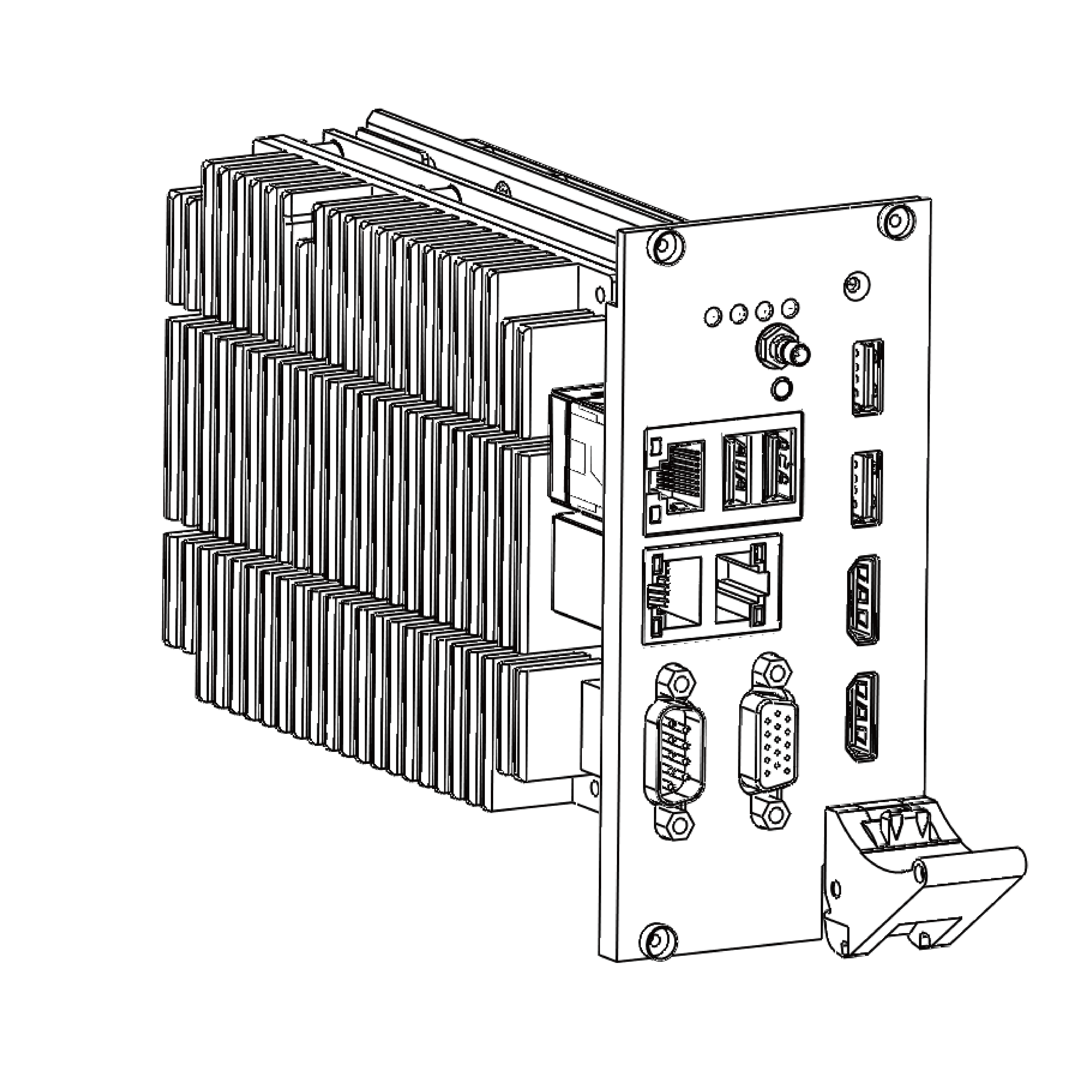 全国产化PXIe龙芯系列控制器-PXIe-3304L