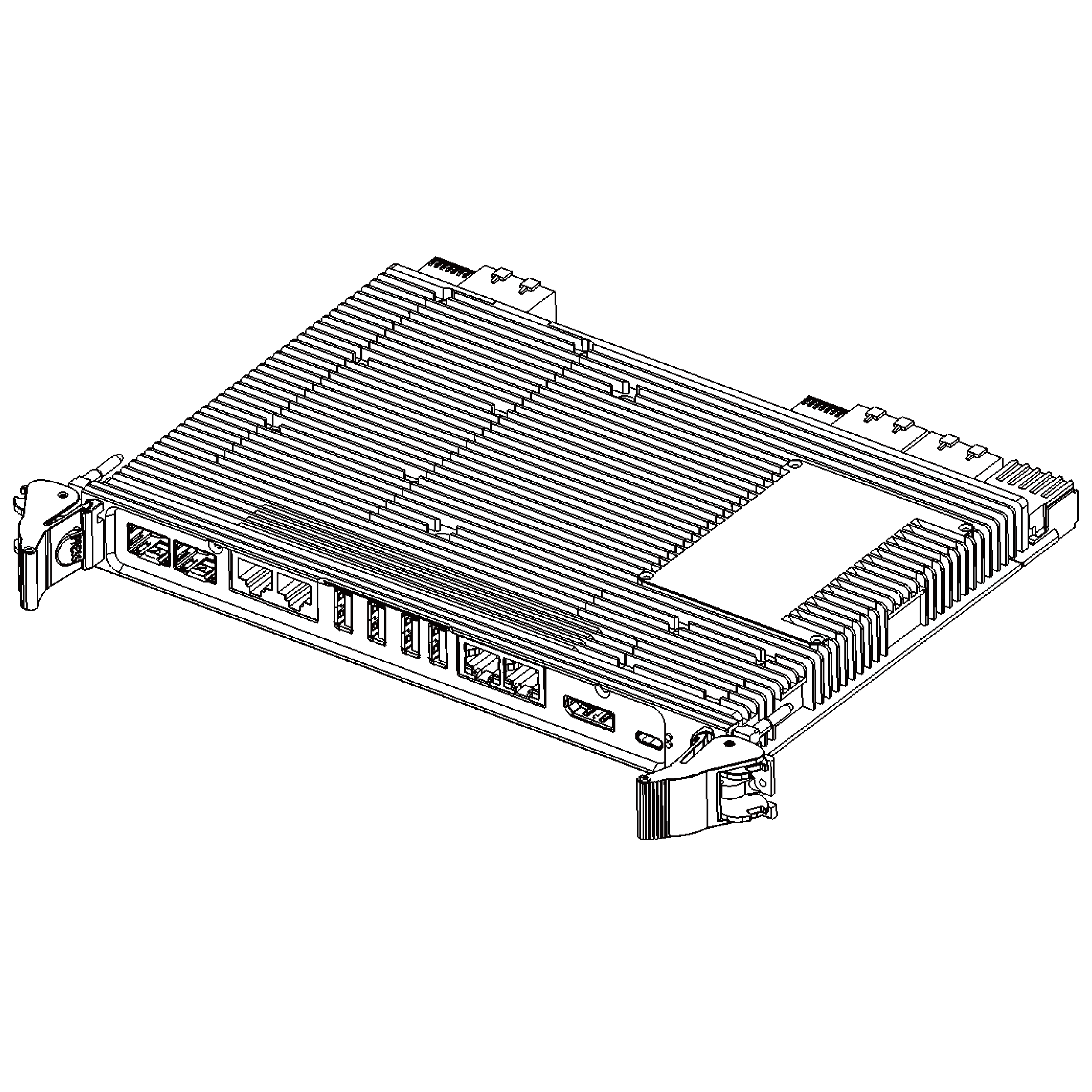 全国产化PXIe飞腾D2000系列6U控制器-PXIe-6108F