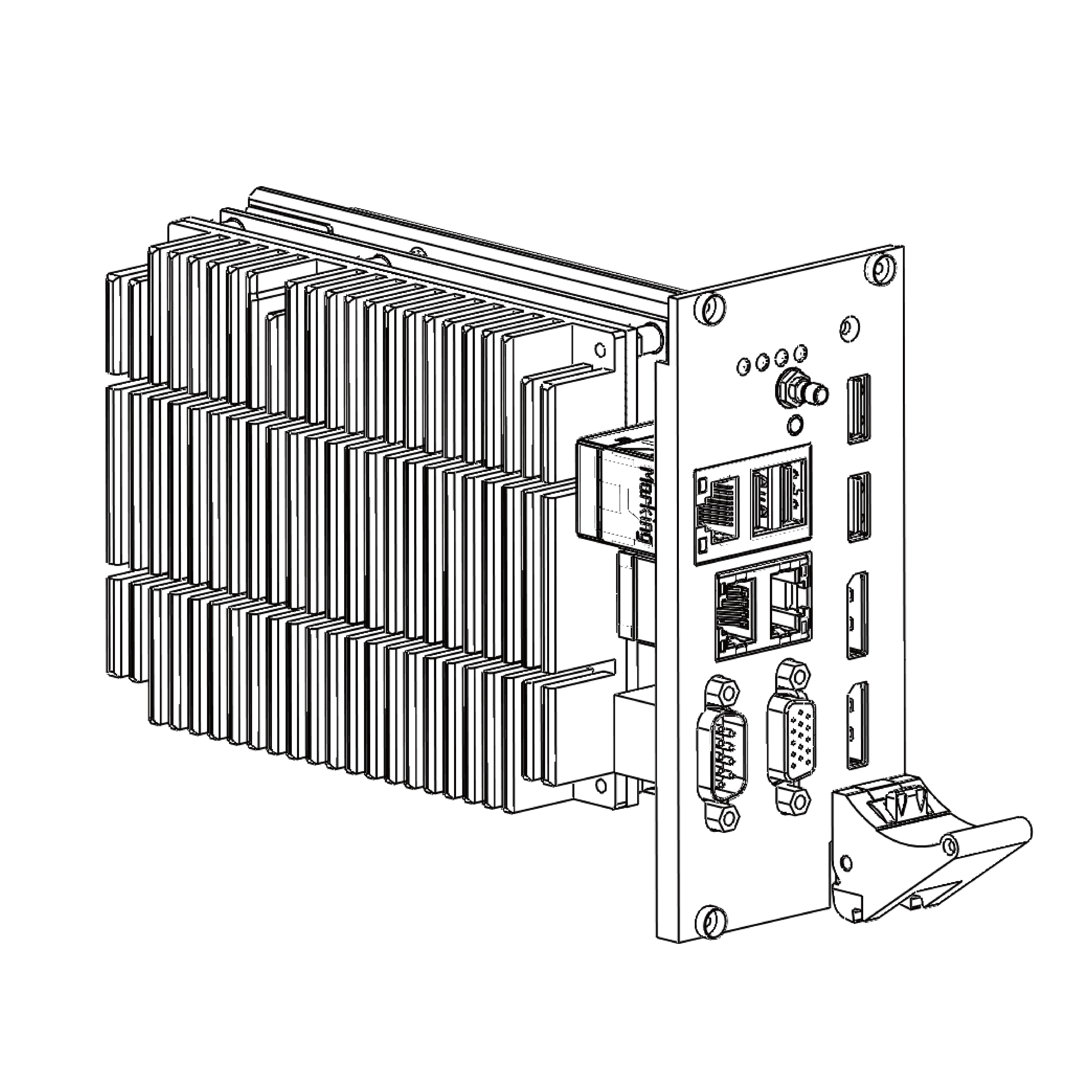 PXIe12HP i7系列八核控制器-PXIe-3308