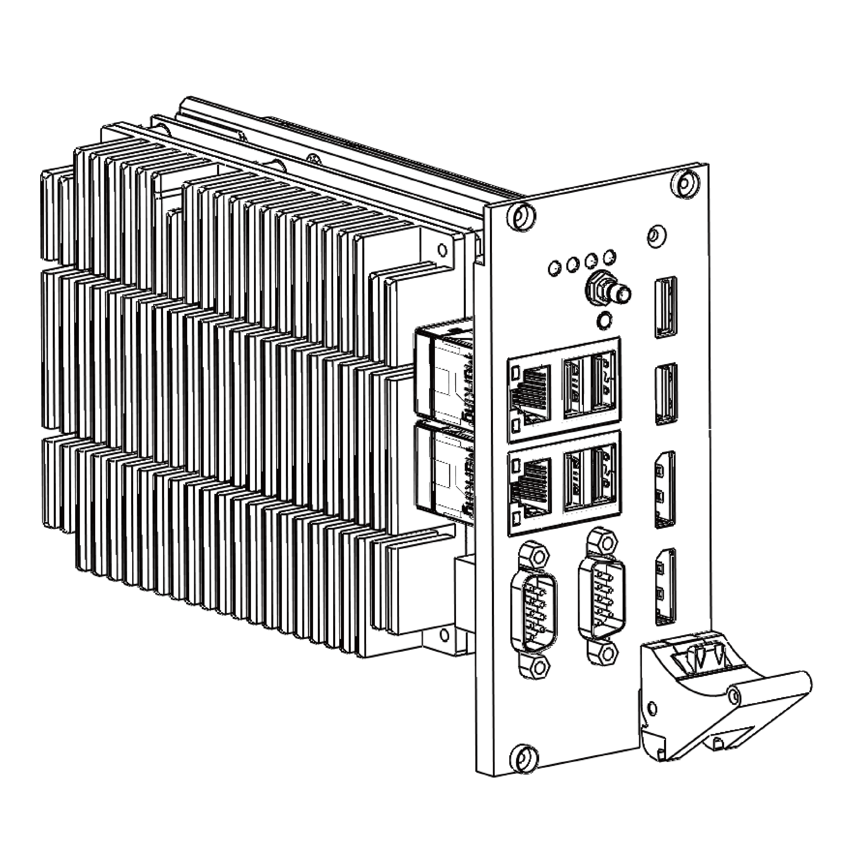 PXIe12HP 志强八核控制器-PXIe-3308D