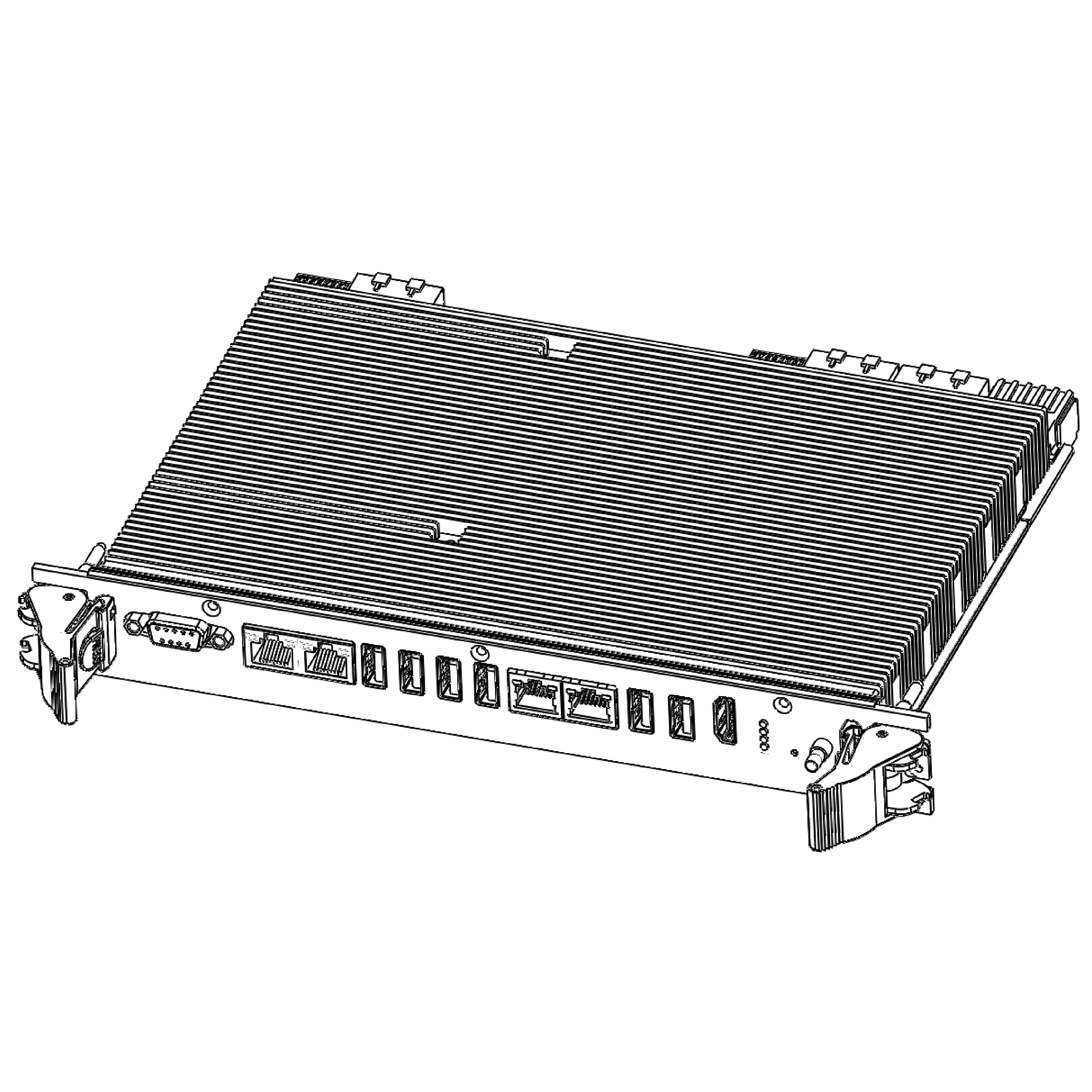 PXIe 6U5HP i7系列四核控制器-PXIe-6104