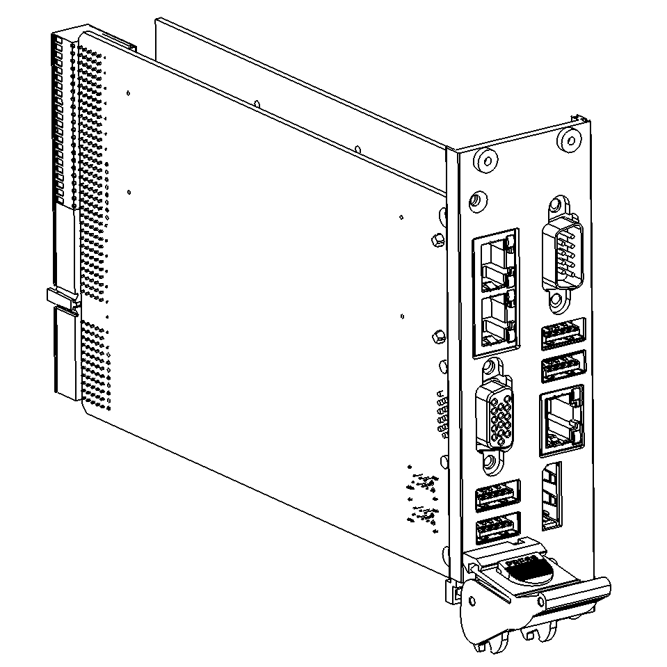 CPCI i7系列 3U 8HP控制器 CPCI-3204