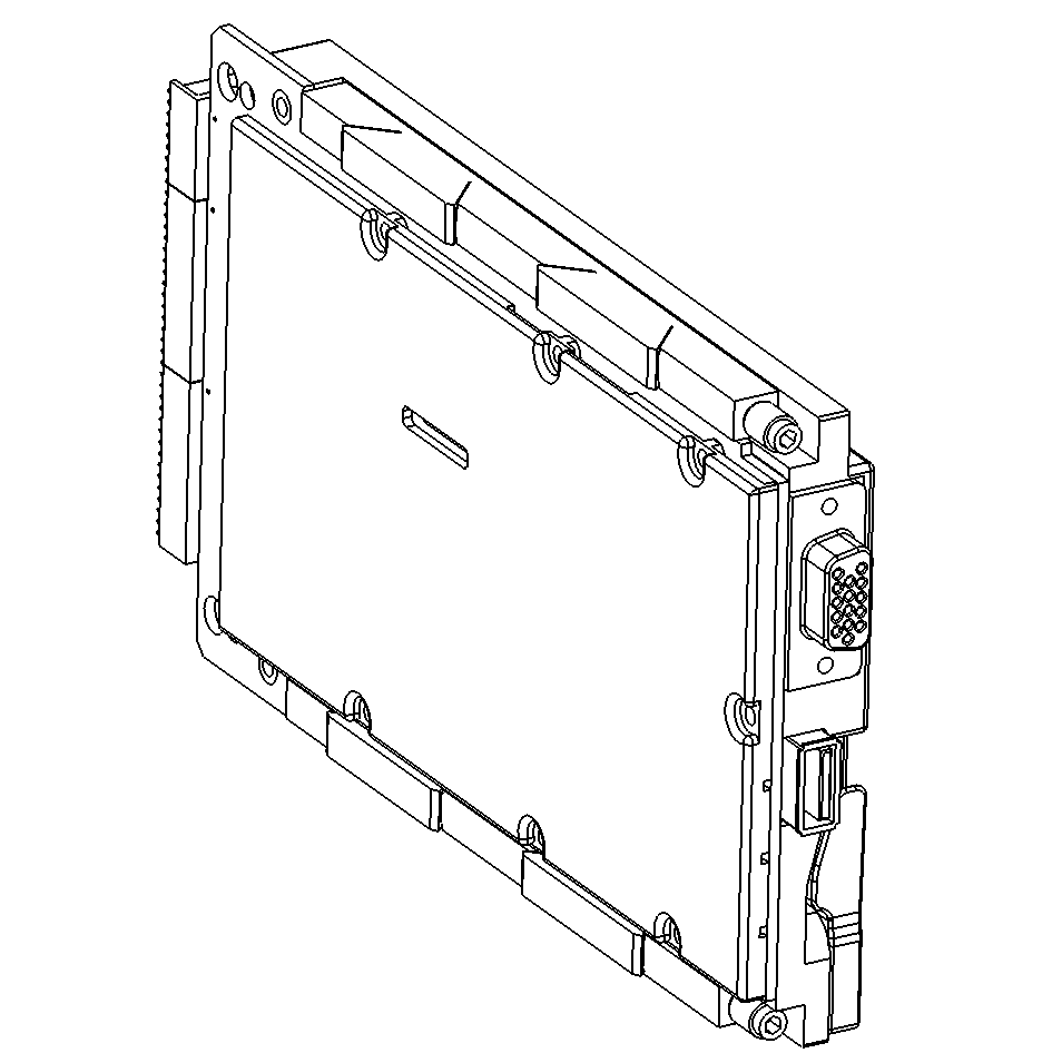 VPX  飞腾系列 3U 5HP导冷型控制器  VPX-3108F-Ⅱ